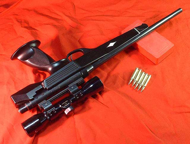 【大人気格安】サンプロジェクト レミントン ハンティングハンター XP-100 箱付き 検索:Remington Model XP-100 Hunting Hunter エアコキ エアガン